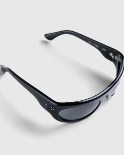 Port Tanger Safaa Black Acetate/Black Lens- Sunglasses