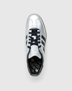 adidas Samba OG W Metallic Silver/Core Black/Gum- Sneakers