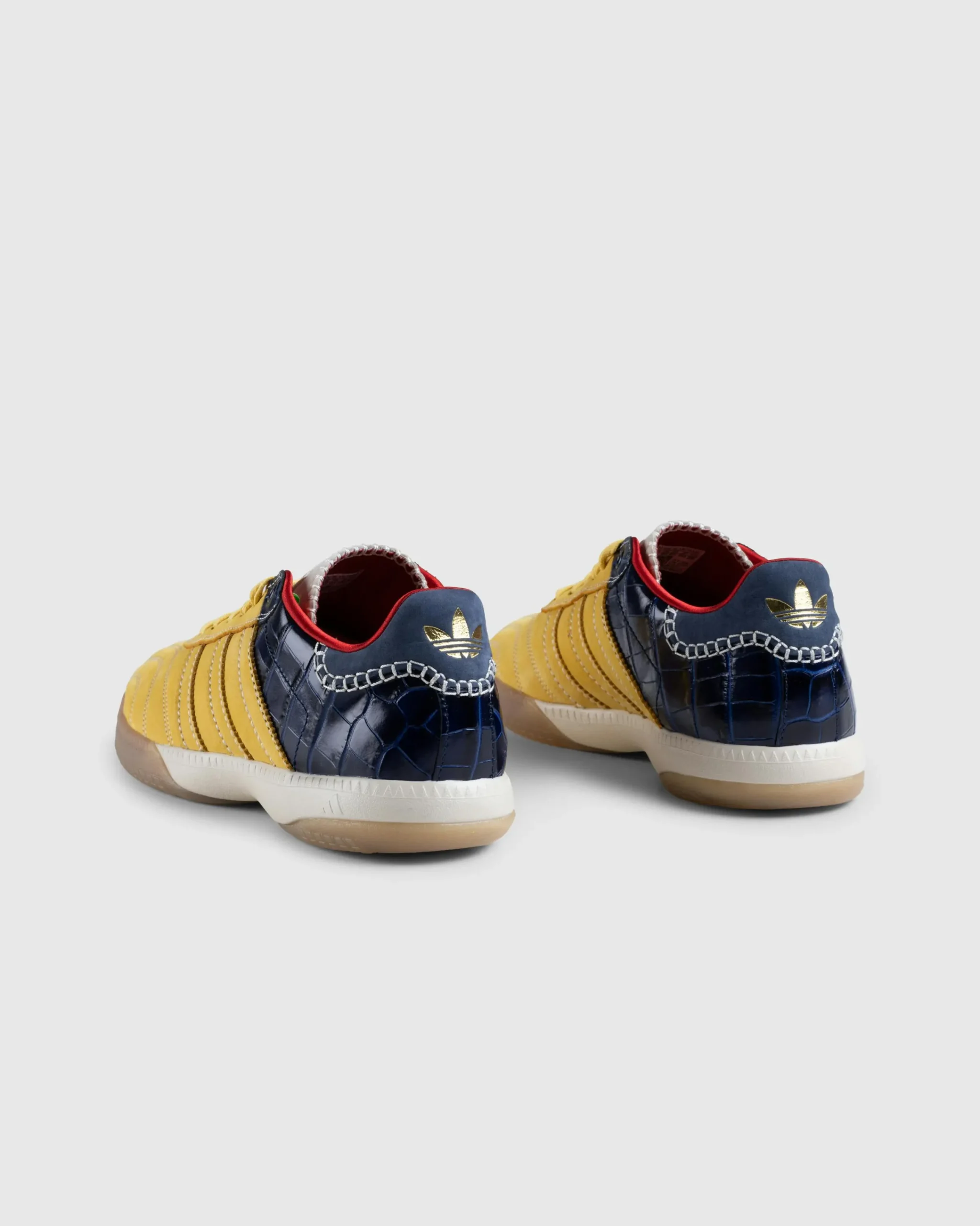 adidas Samba Suede Yellow/Navy/White- Sneakers