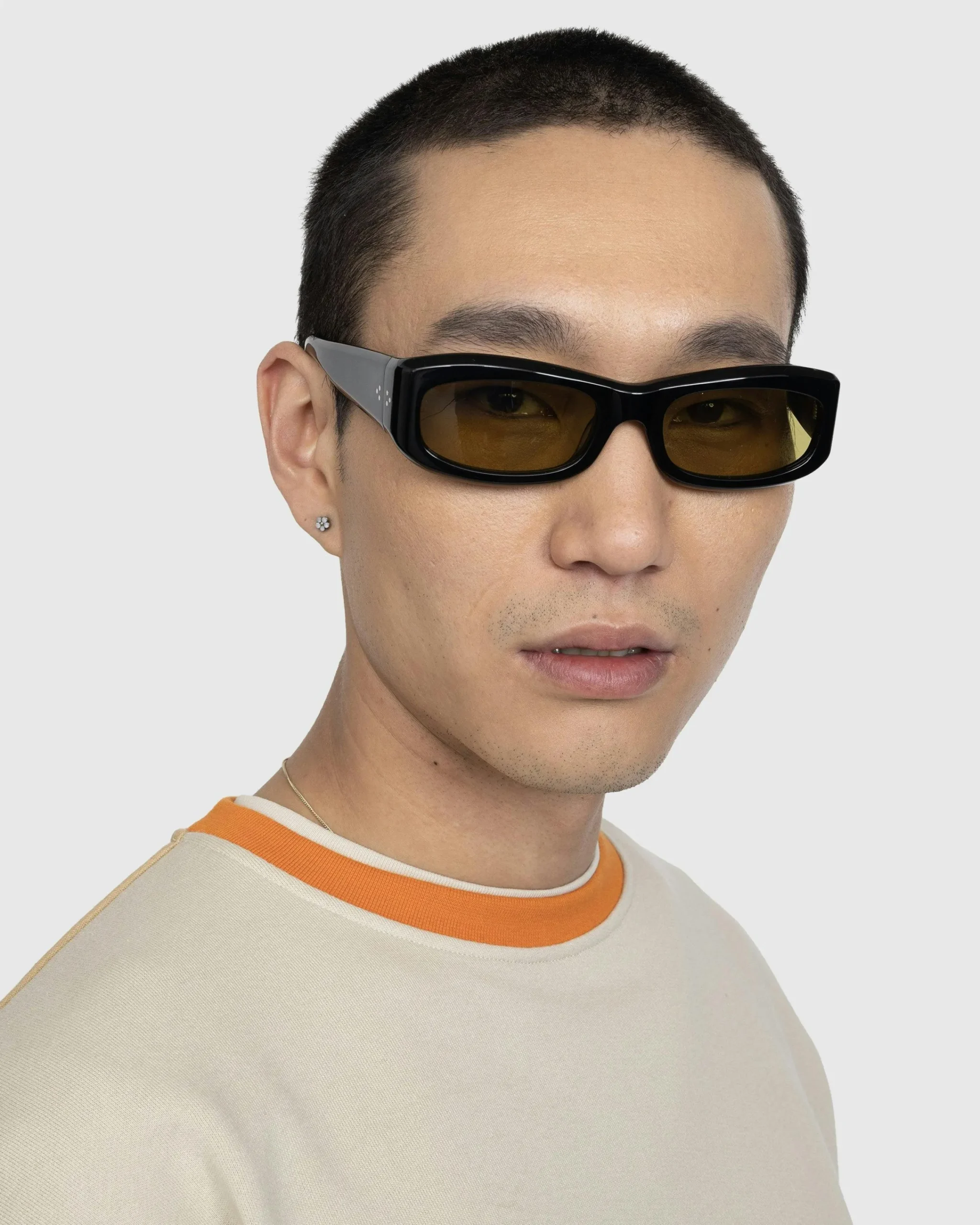 Port Tanger Saudade Black/Warm Olive- Sunglasses