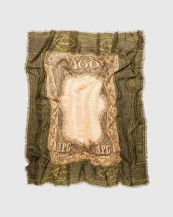 Jean Paul Gaultier Scarf Printed Cartouche- Scarves