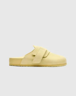 Birkenstock Shearling Nagoya /Pale Yellow- Shoes