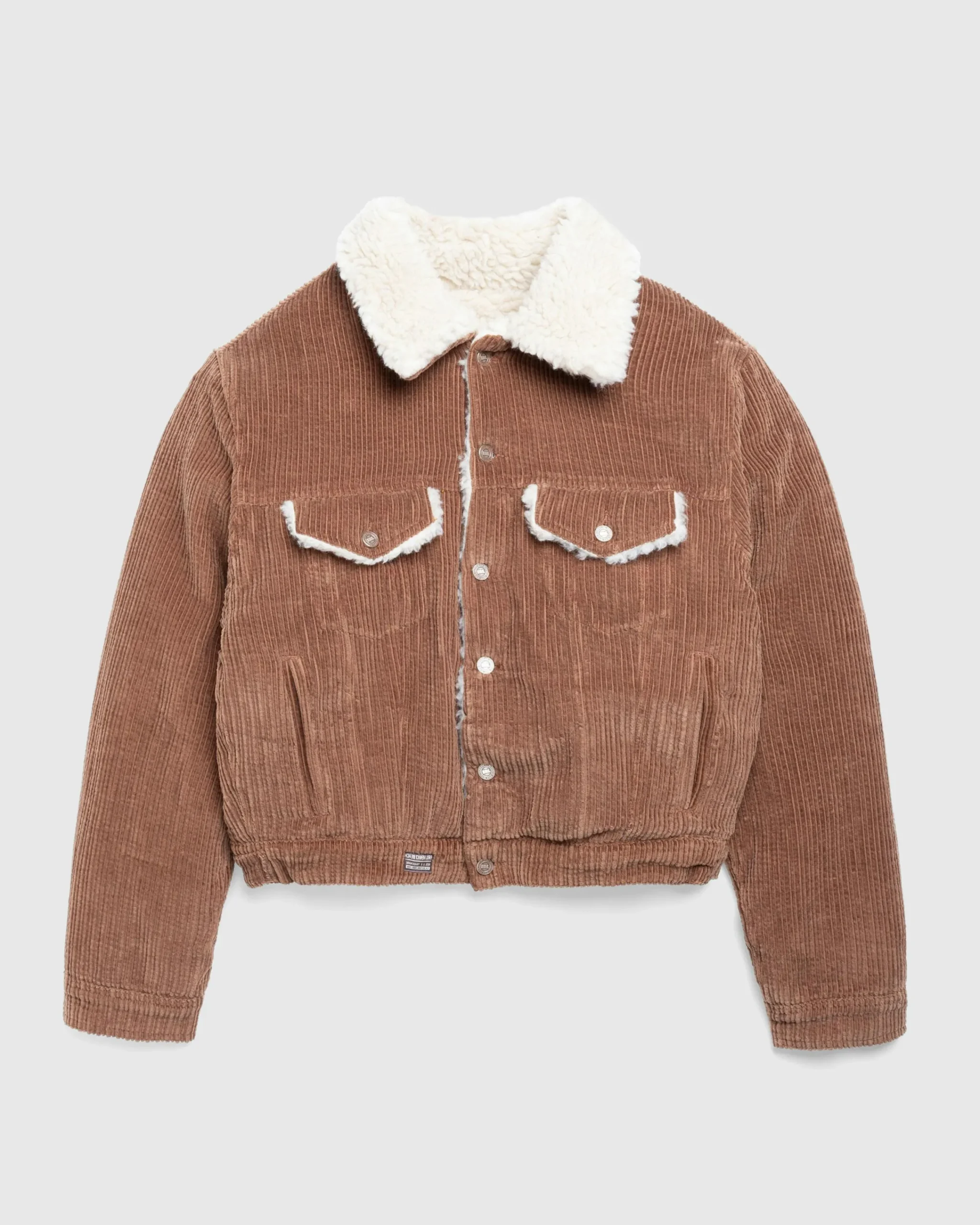 ERL Sherpa Corduroy Trucker Jacket- Outerwear