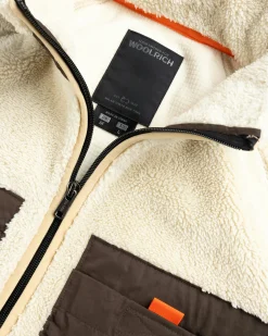 Woolrich Black Label Sherpa Full-Zip Jacket- Outerwear