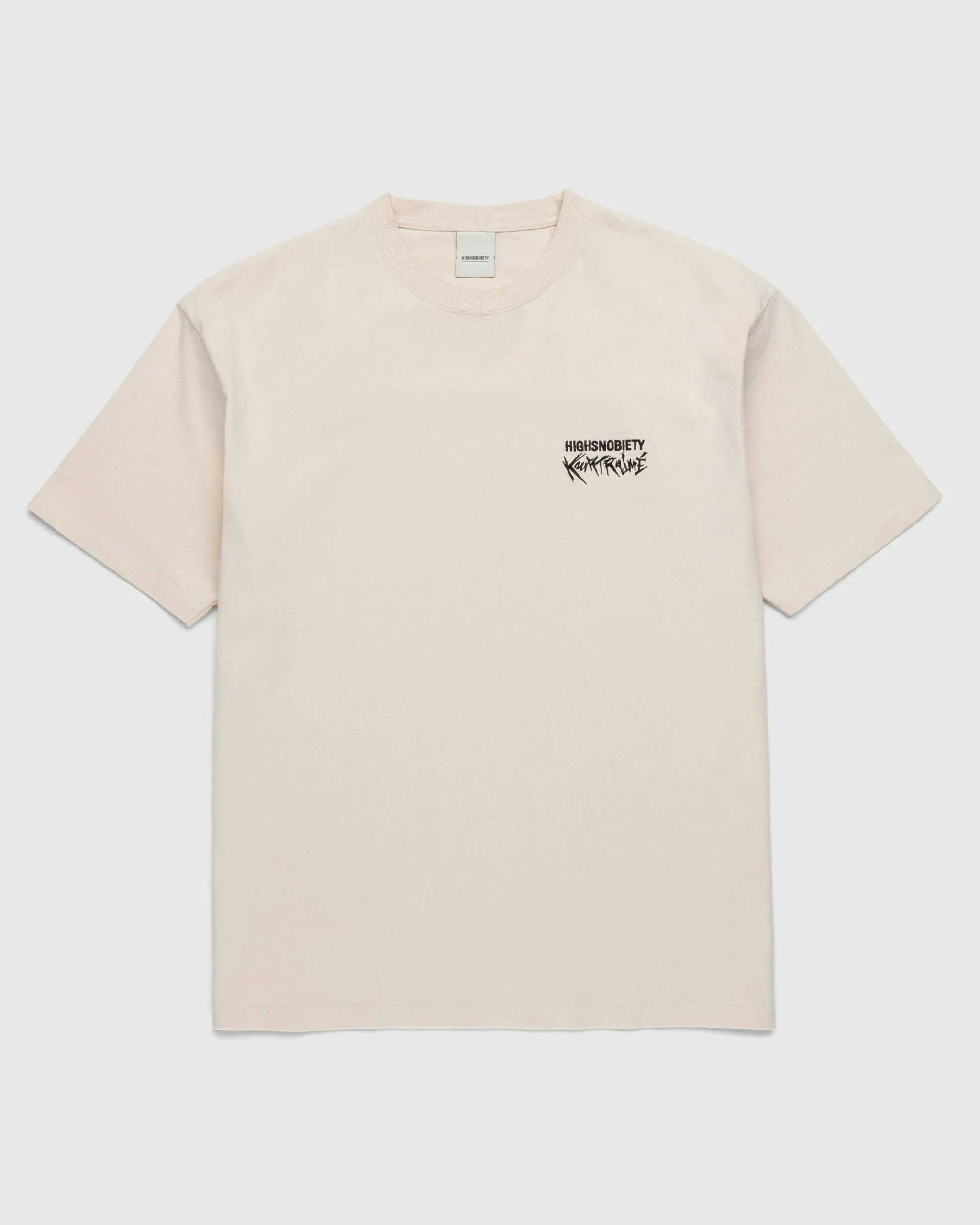 École Kourtrajmé Short Sleeve T-Shirt Eggshell- Tops