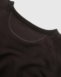 Meta Campania Collective Sigmar Jersey Cotton Short-Sleeve Crew Neck Dark Chocolate Brown- Tops