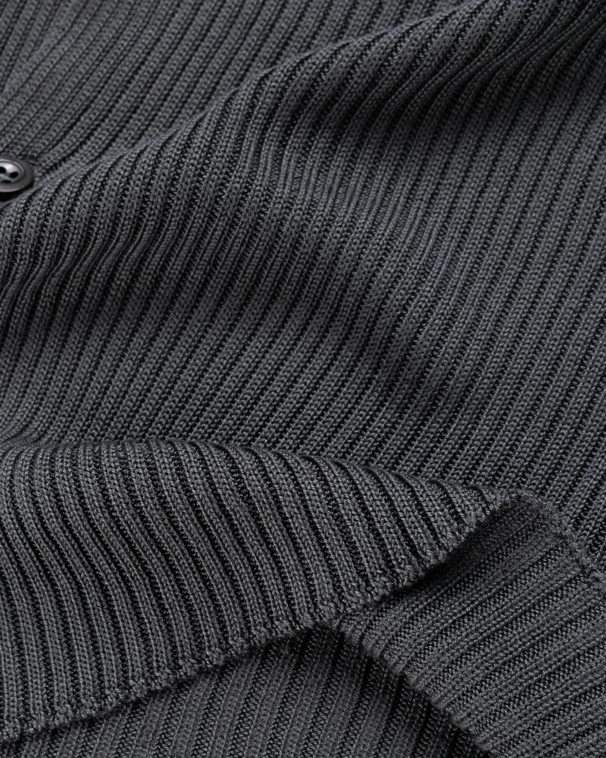 Rier Silk Knit Cardigan Castlerock- Knitwear