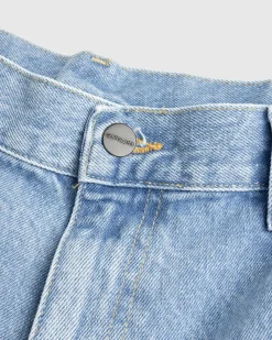 Carhartt WIP Single Knee Pant Blue/Stone Bleached- Pants