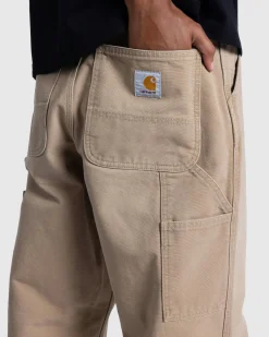 Carhartt WIP Single Knee Pant Peanut/Aged Canvas- Pants