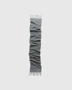 Acne Studios Skinny Wool Scarf Melange- Scarves