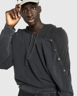 Y/Project Snap Insert Hoodie Vintage Black- Sweats