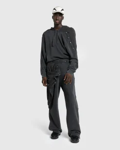 Y/Project Snap Insert Sweatpants Vintage Black- Pants