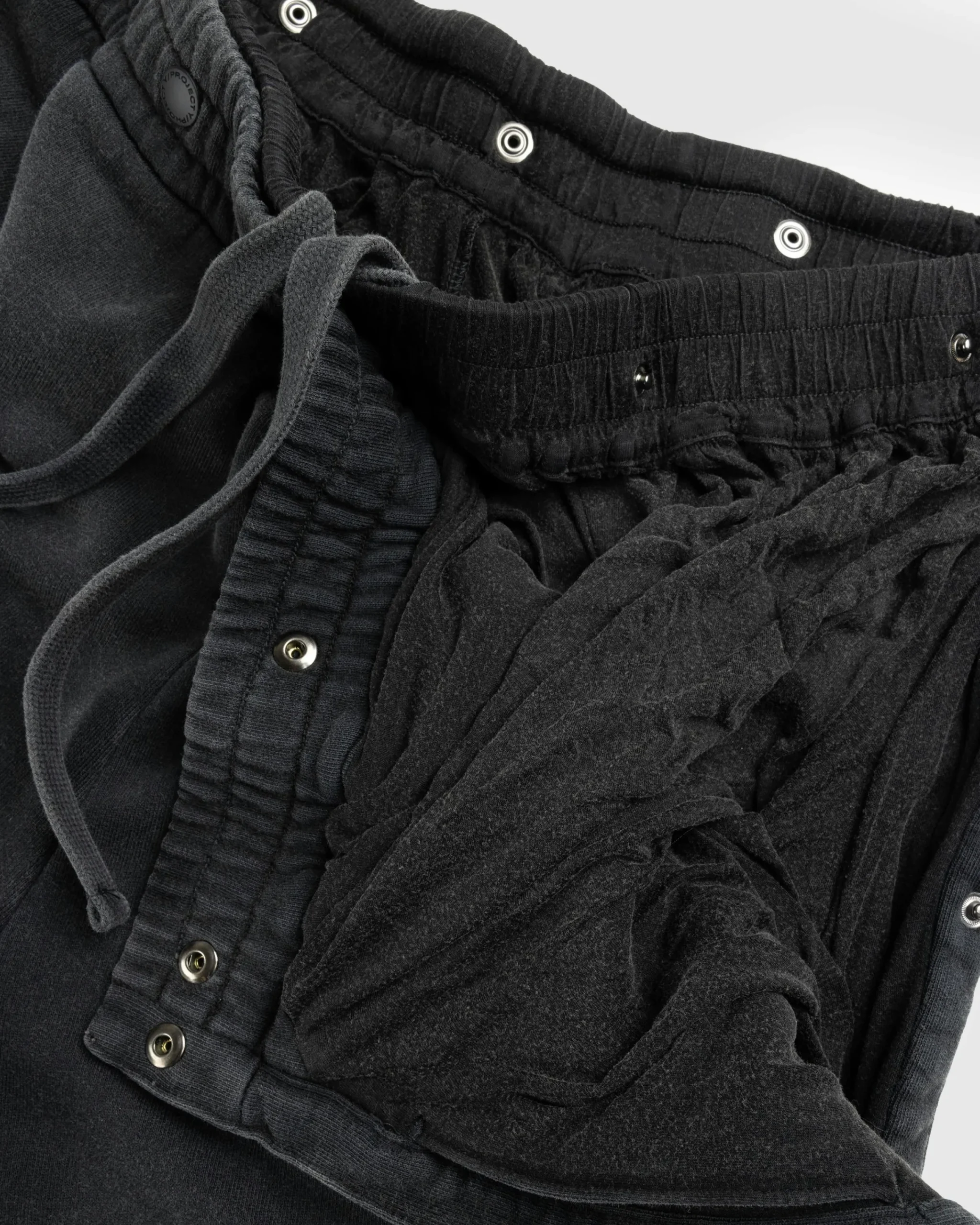 Y/Project Snap Insert Sweatpants Vintage Black- Pants