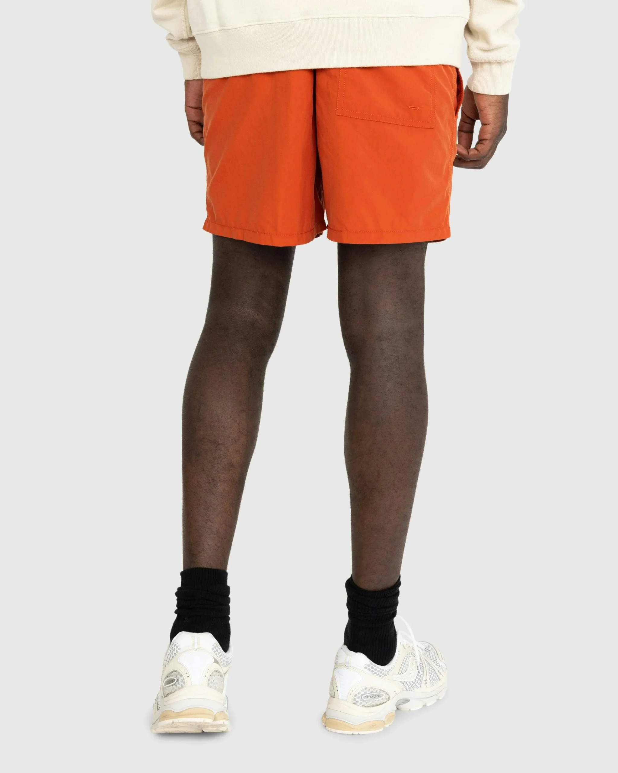 Vilebrequin Solid Swim Shorts Red Tea- Swimwear