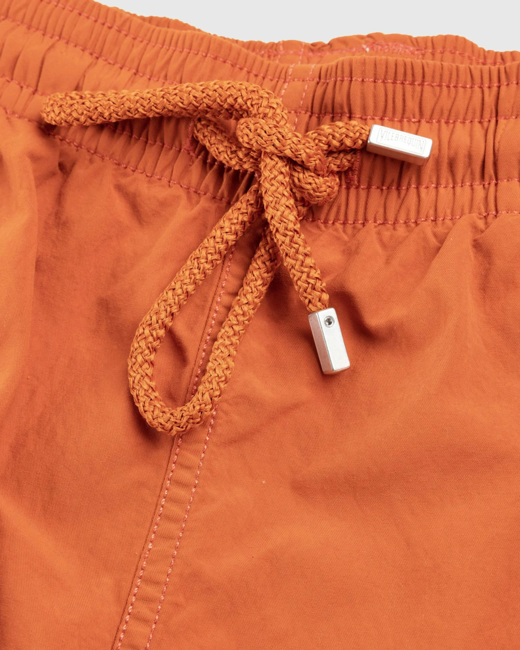 Vilebrequin Solid Swim Shorts Red Tea- Swimwear