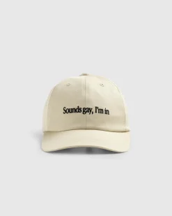 Carne Bollente Sounds Gay Cap Beige- Hats