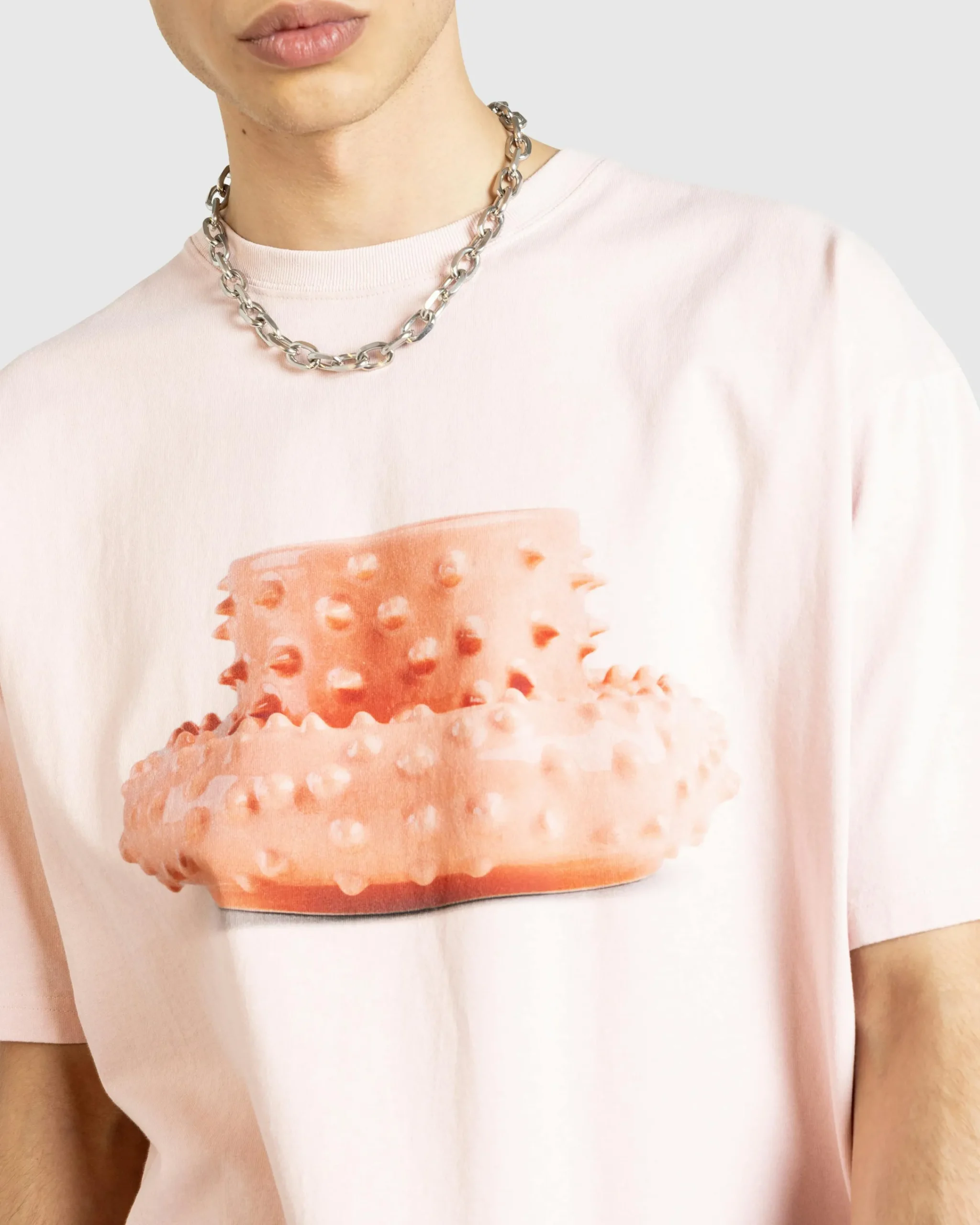 Highsnobiety Spiky Cup and Saucer T-Shirt- Tops