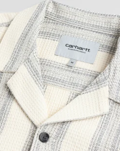 Highsnobiety S/S Dodson Shirt Dodson Stripe Natural- Shirts