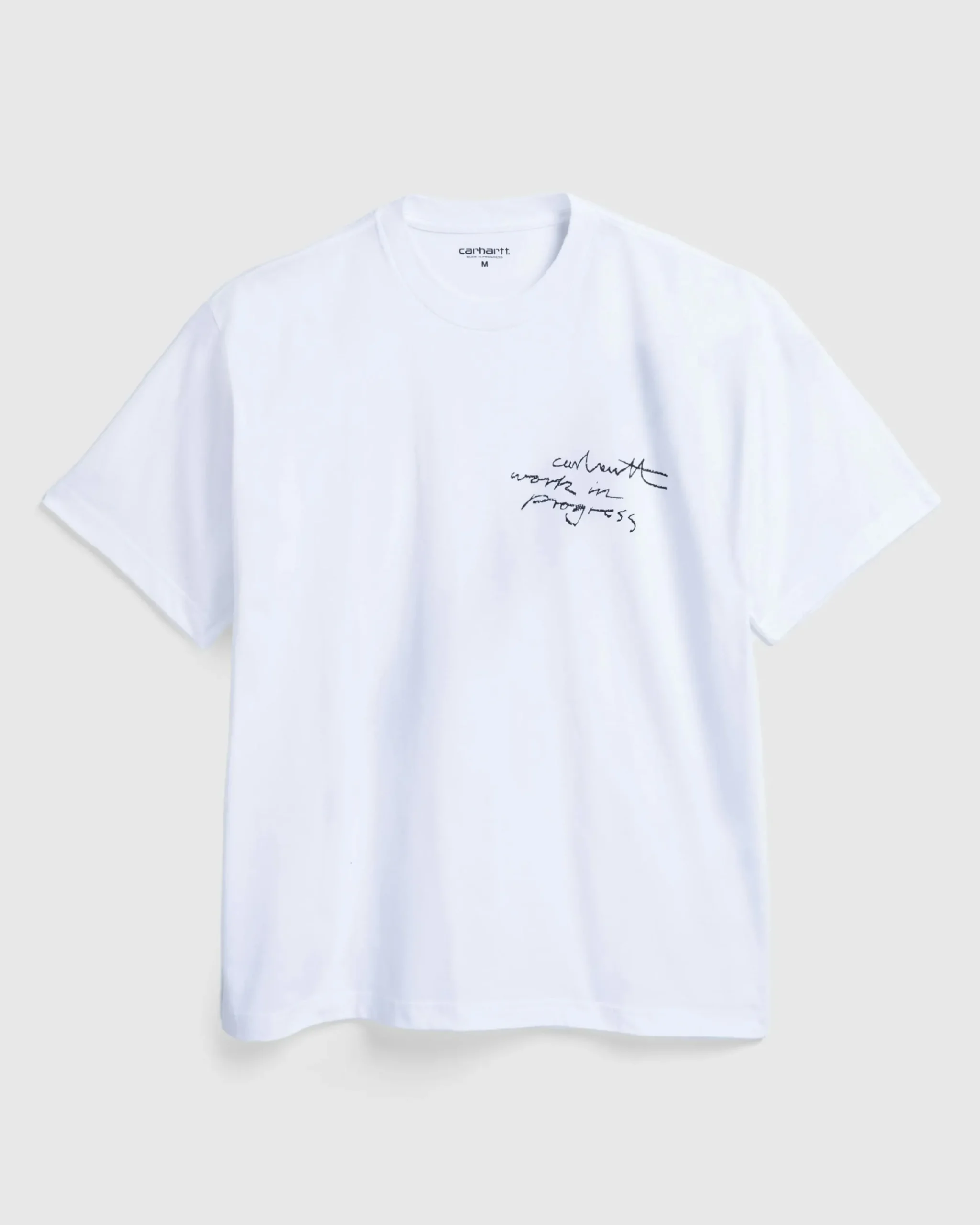 Carhartt WIP S/S Pencil T-Shirt White/Black- Tops