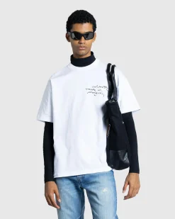 Carhartt WIP S/S Pencil T-Shirt White/Black- Tops