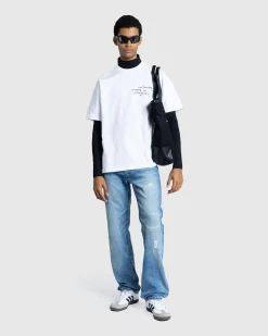Carhartt WIP S/S Pencil T-Shirt White/Black- Tops