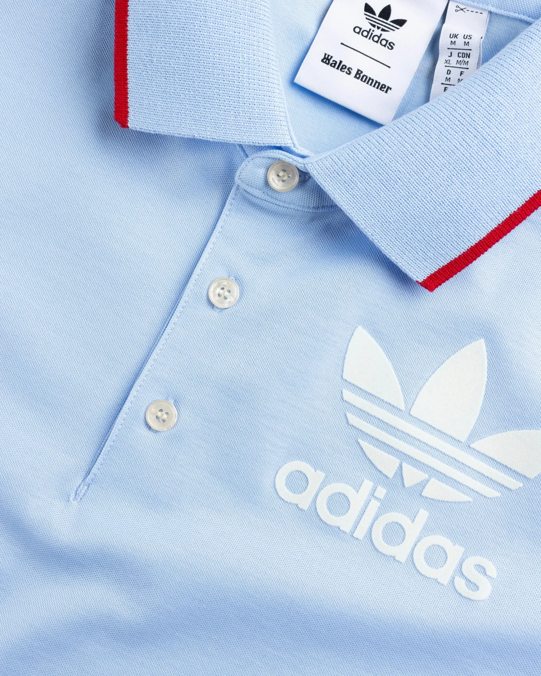 adidas S/S Polo Glow Blue- Tops