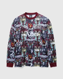 Aries Stained Glass Poly LS Tee- Tops