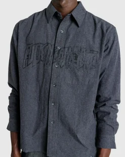 Fucking Awesome Stamp Logo Chambray- Shirts