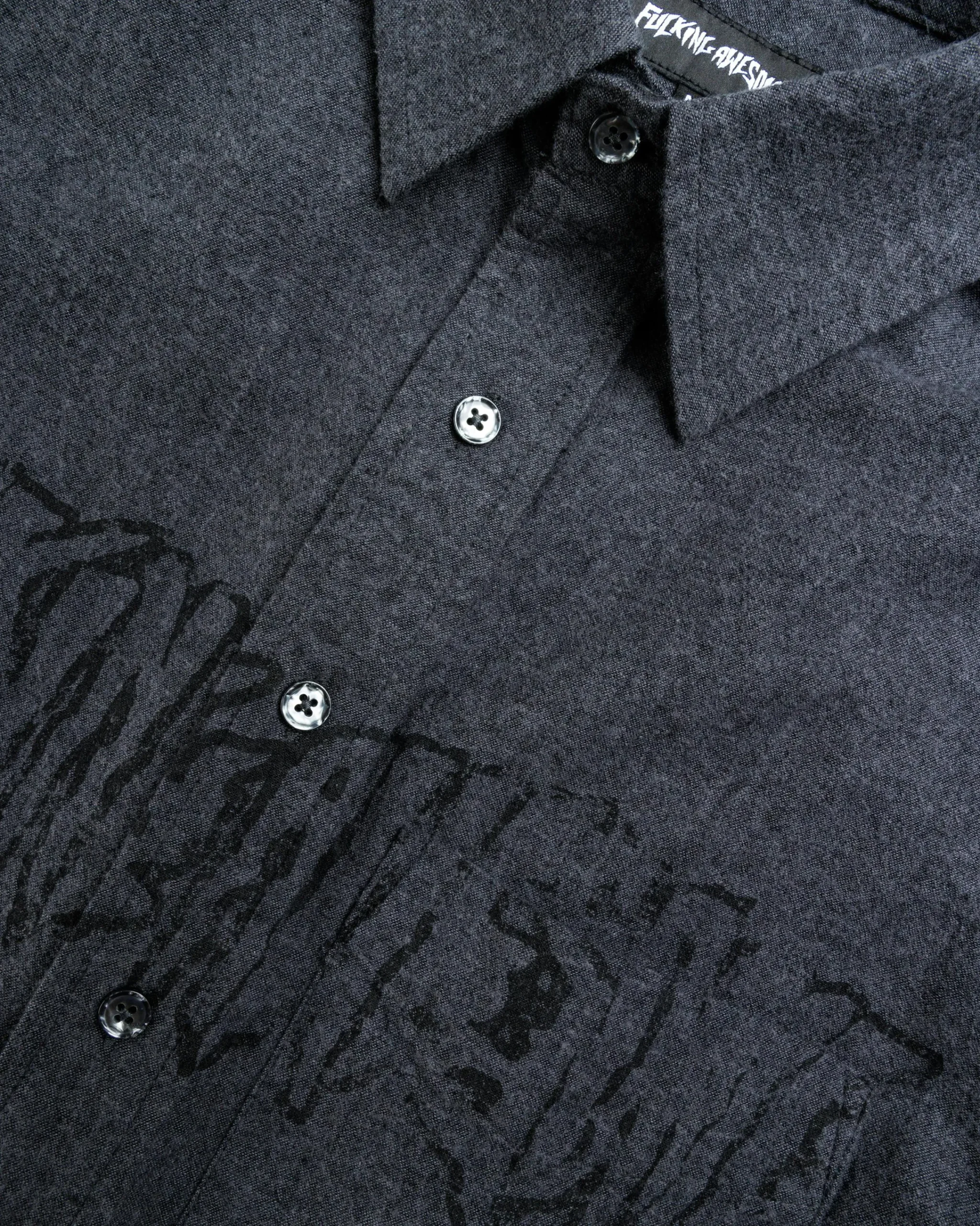 Fucking Awesome Stamp Logo Chambray- Shirts