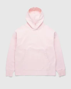 Acne Studios Stamp Logo Hoodie Pale Pink- Sweats