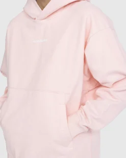 Acne Studios Stamp Logo Hoodie Pale Pink- Sweats