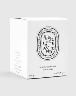 Diptyque Standard Candle Feuille de Lavande 190g- Candles & Fragrances