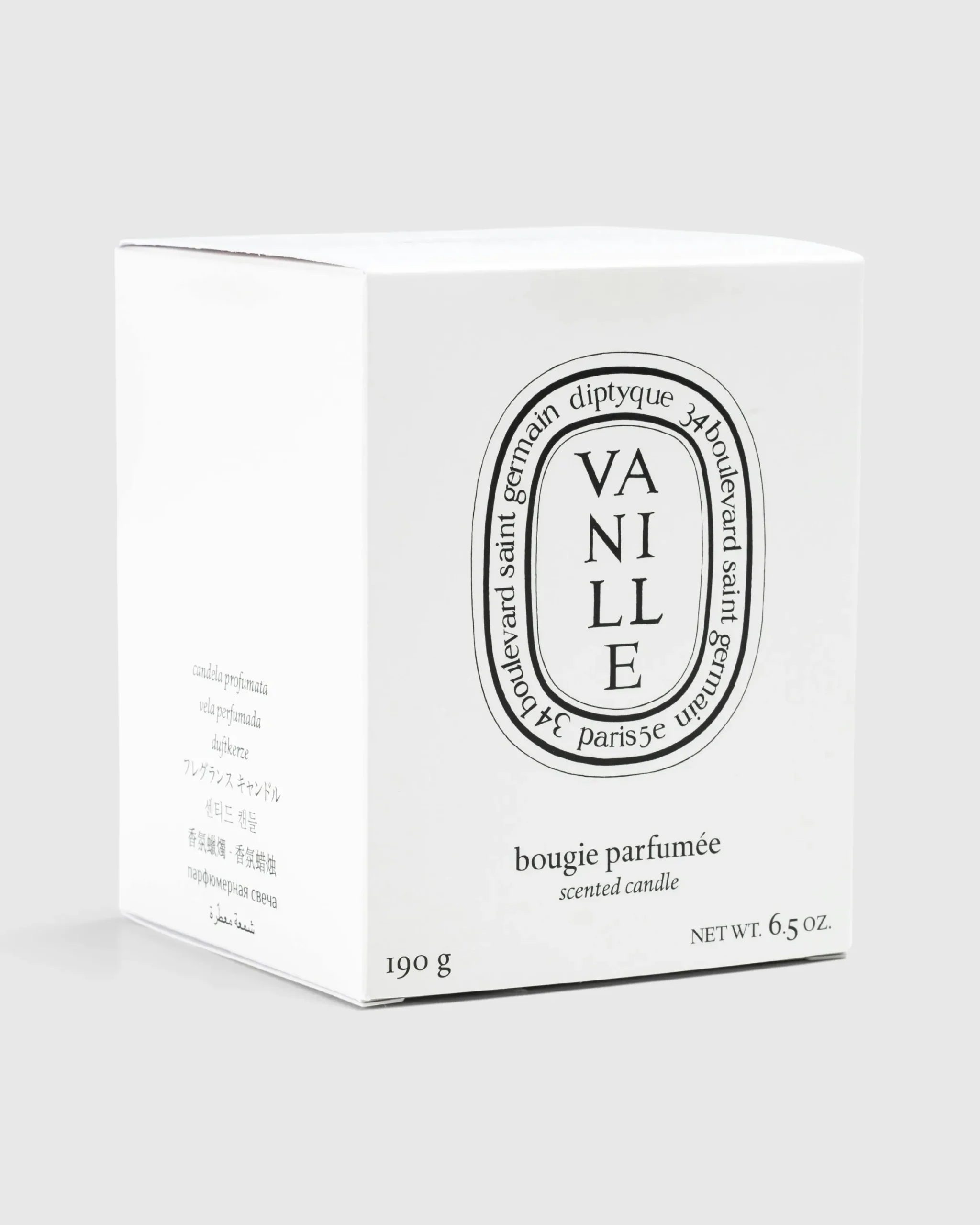 Diptyque Standard Candle Vanille 190g- Candles & Fragrances