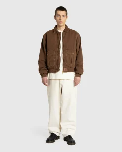 Carhartt WIP Stanton Jacket Chocolate / Chocolate /Stone Dyed- Outerwear