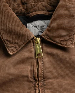 Carhartt WIP Stanton Jacket Chocolate / Chocolate /Stone Dyed- Outerwear