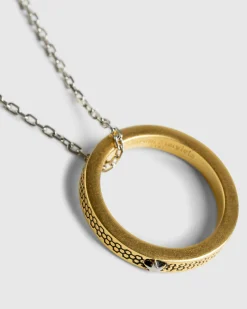 Maison Margiela Star Necklace Yellow Gold- Jewelry