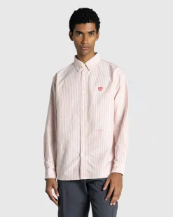 Human Made Striped Oxford BD Shirt- Shirts