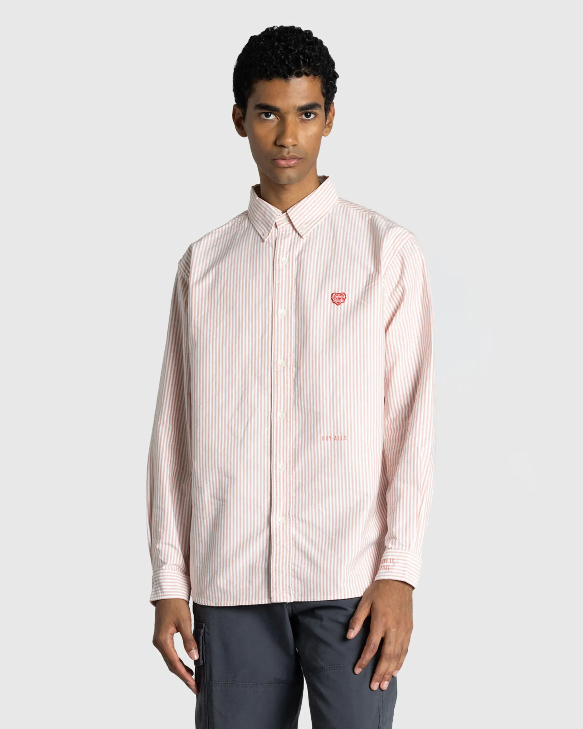 Human Made Striped Oxford BD Shirt- Shirts
