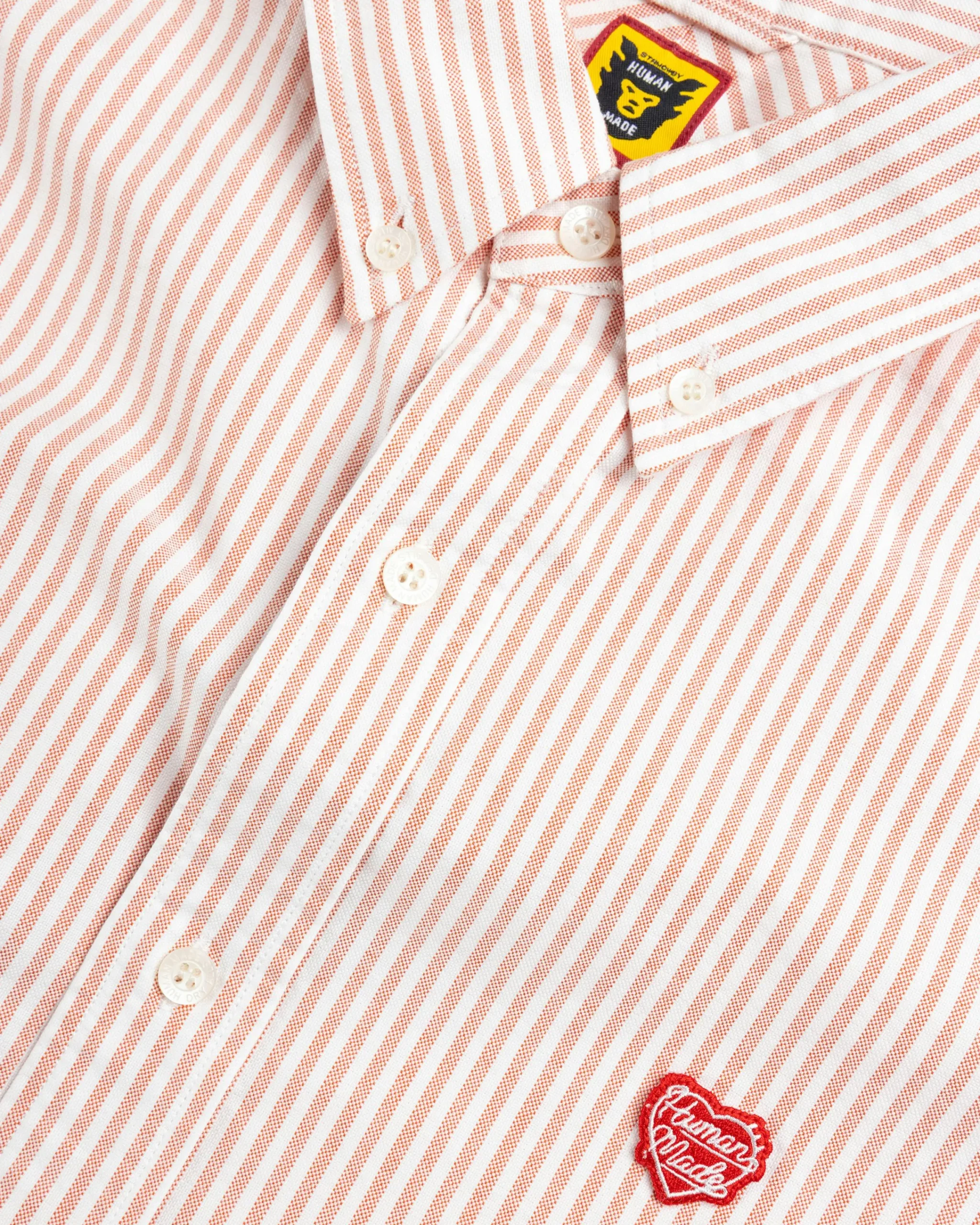 Human Made Striped Oxford BD Shirt- Shirts