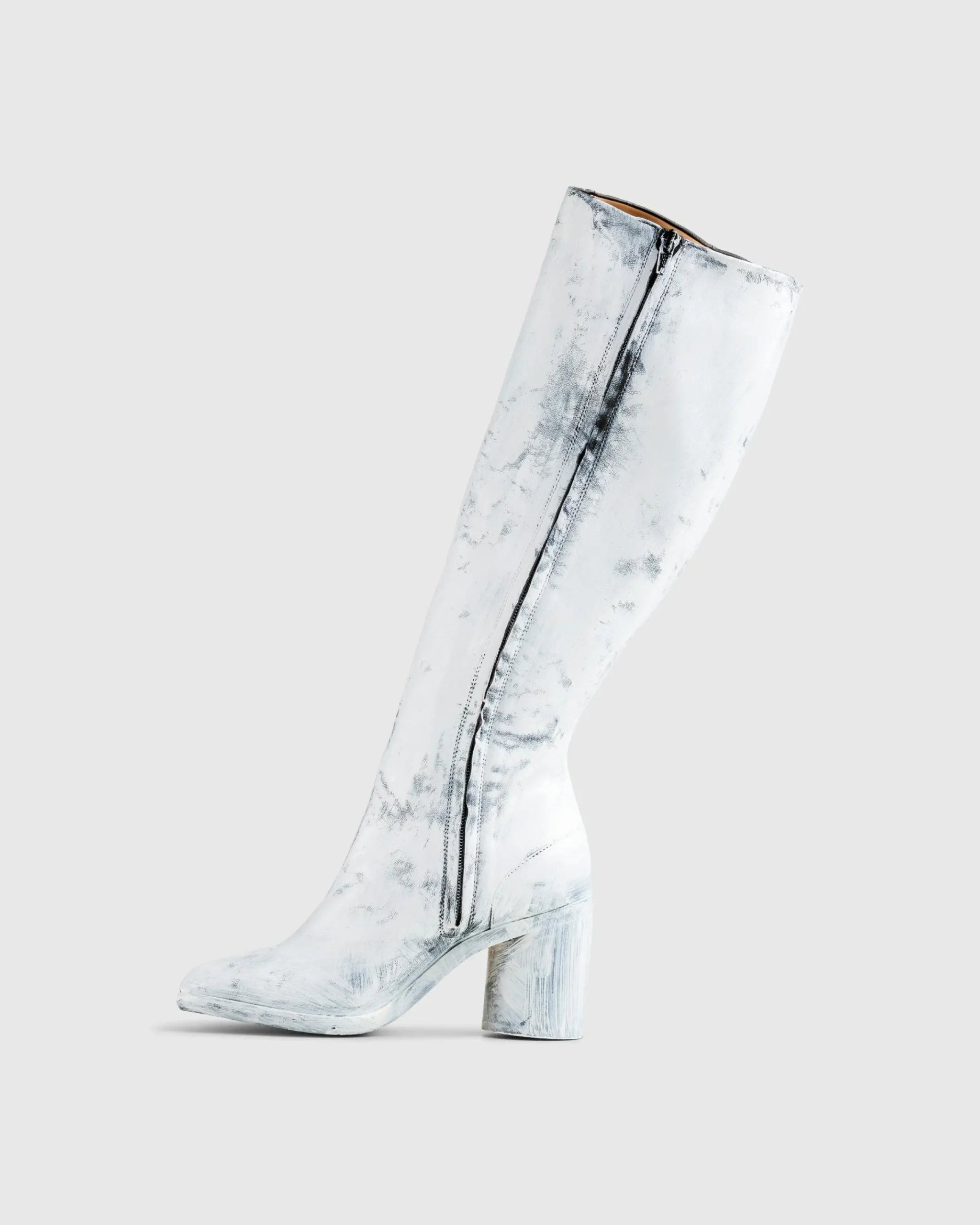 Maison Margiela Tabi Knee-High Boots Bianchetto- Boots
