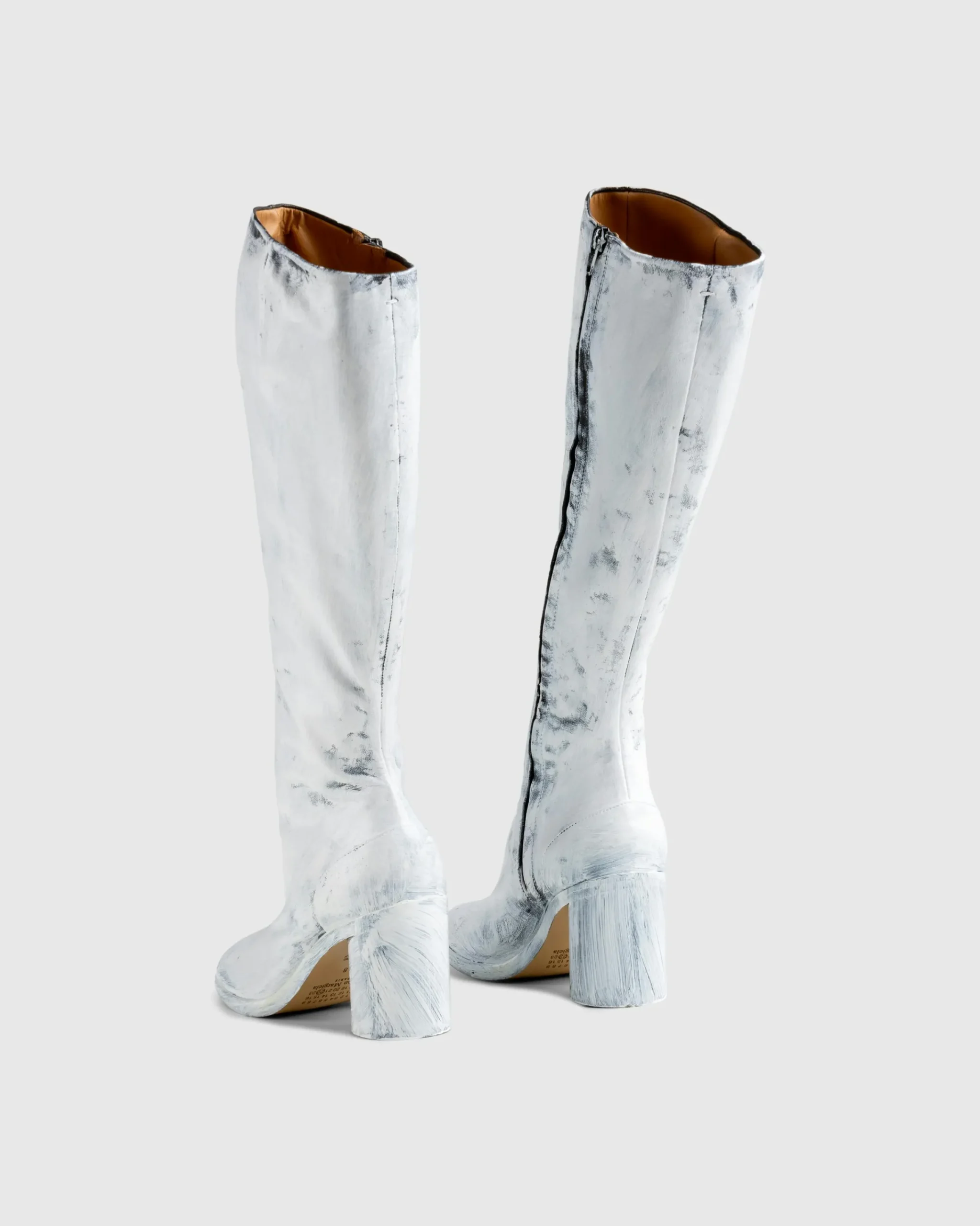 Maison Margiela Tabi Knee-High Boots Bianchetto- Boots