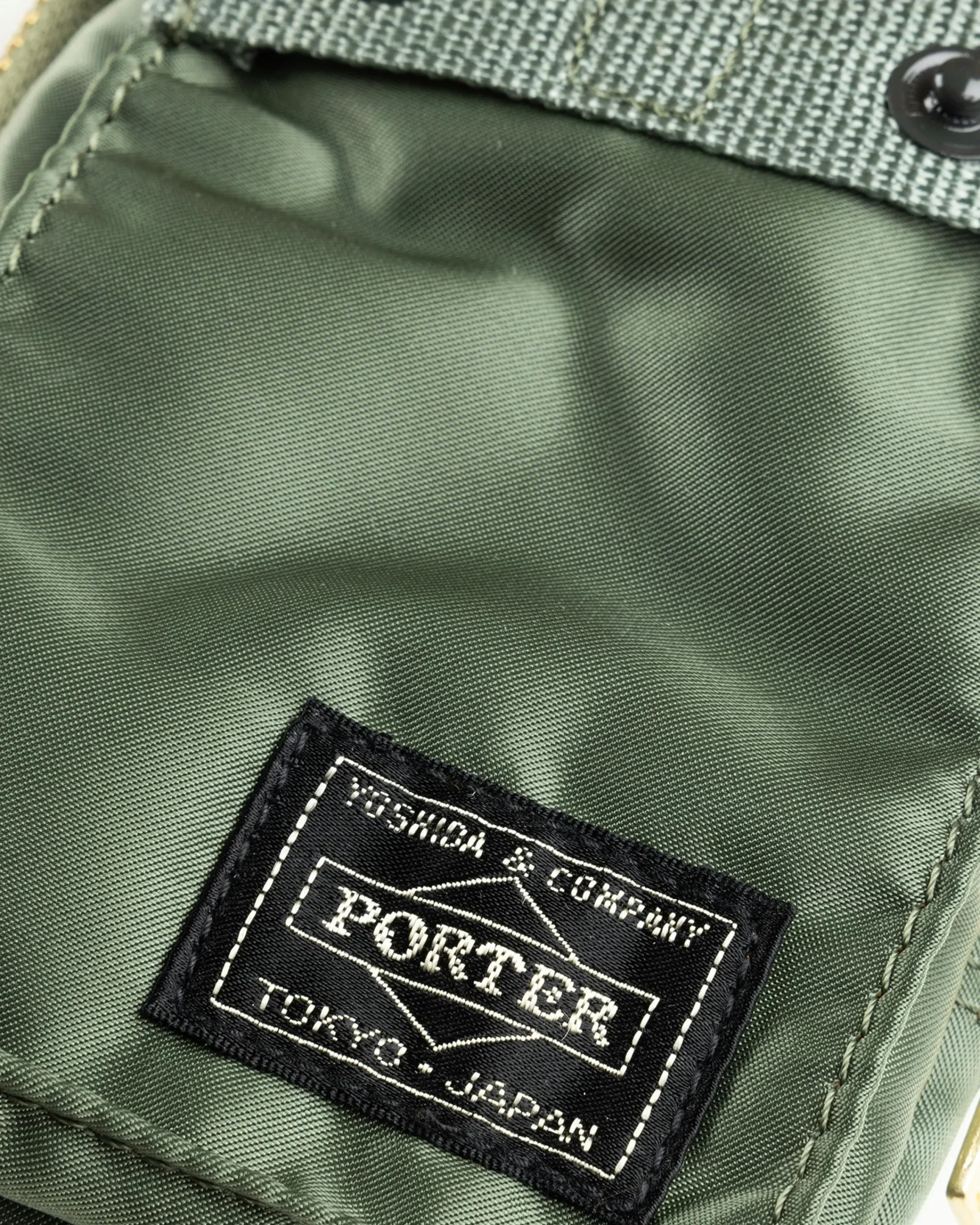 Porter-Yoshida & Co. Tanker Pouch Sage Green- Bags