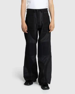 Mugler Technical Fabric Cargo Pants- Pants