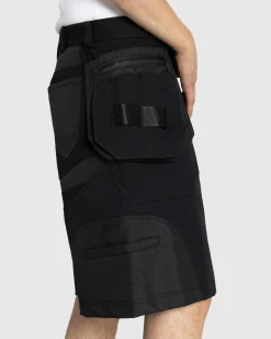 Mugler Technical Fabric Cargo Shorts- Shorts