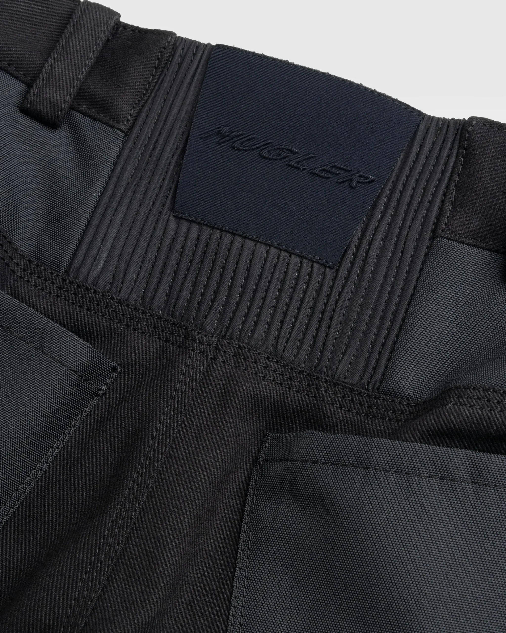 Mugler Technical Fabric Cargo Shorts- Shorts