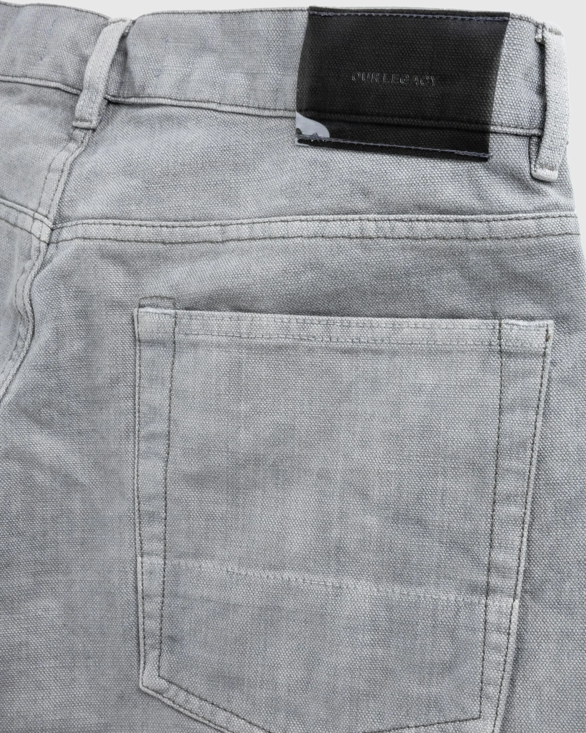Our Legacy Third Cut Attic Carbon Wash Canvas- Pants