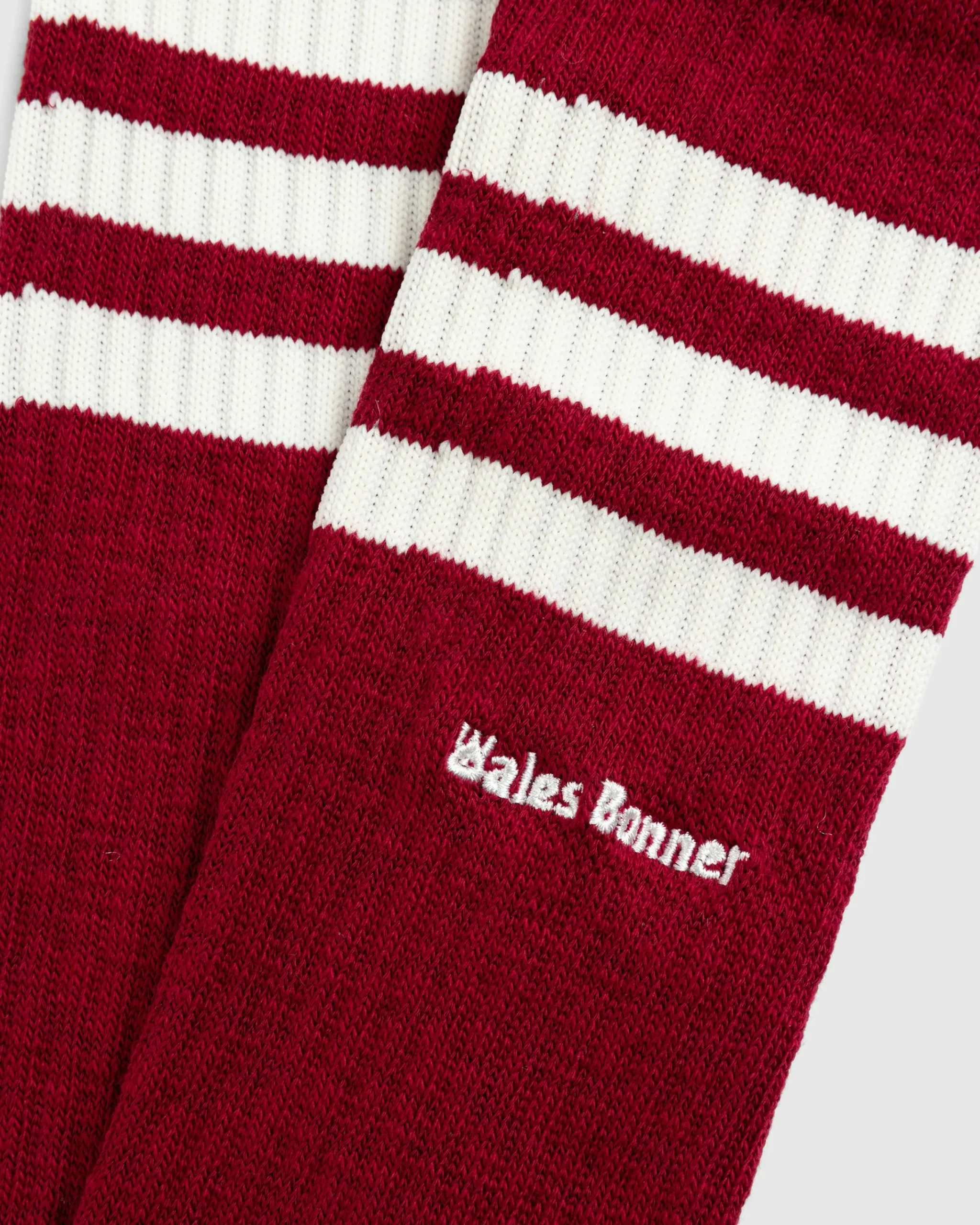adidas Three Stripes Sock Burgundy/White- Socks