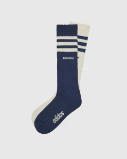 adidas Three Stripes Sock Navy/White- Socks
