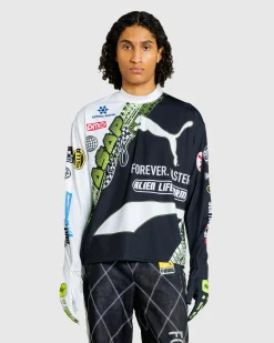 Puma Tire Glove Long-Sleeve White- Tops