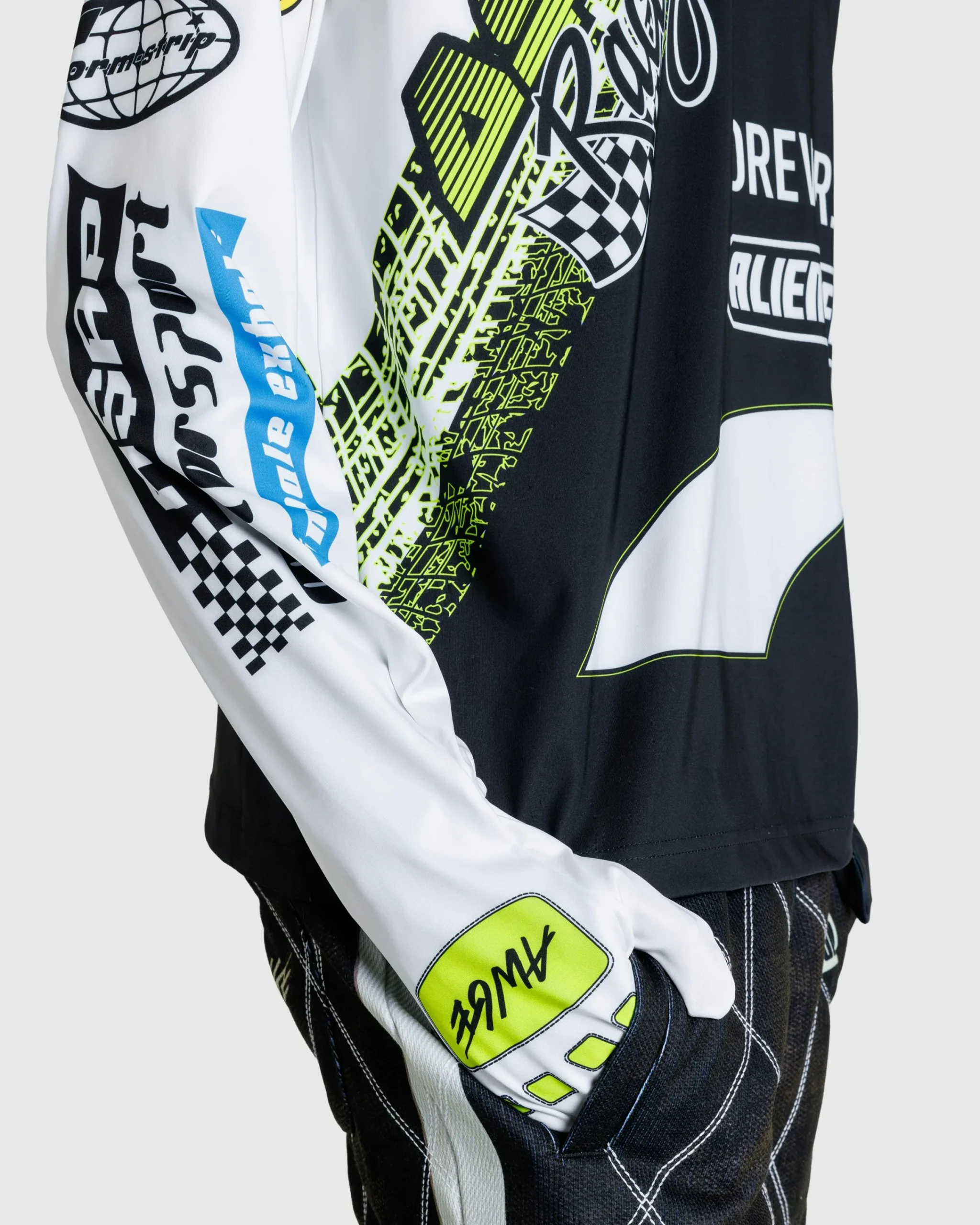 Puma Tire Glove Long-Sleeve White- Tops